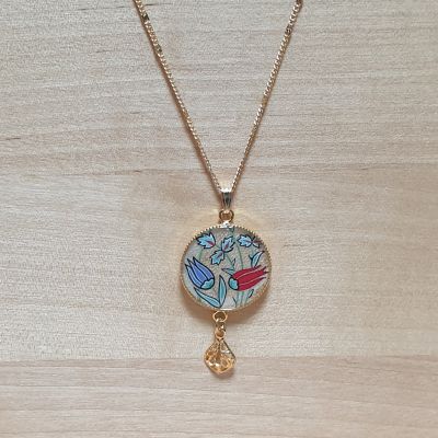 Sautoir avec chaîne maille fine fantaisie (+ 4.00 €)